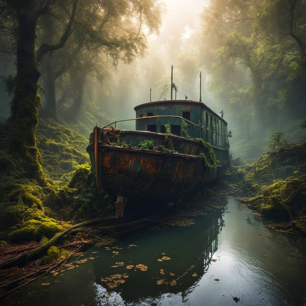 Ethereal Decay in the Emerald Jungle