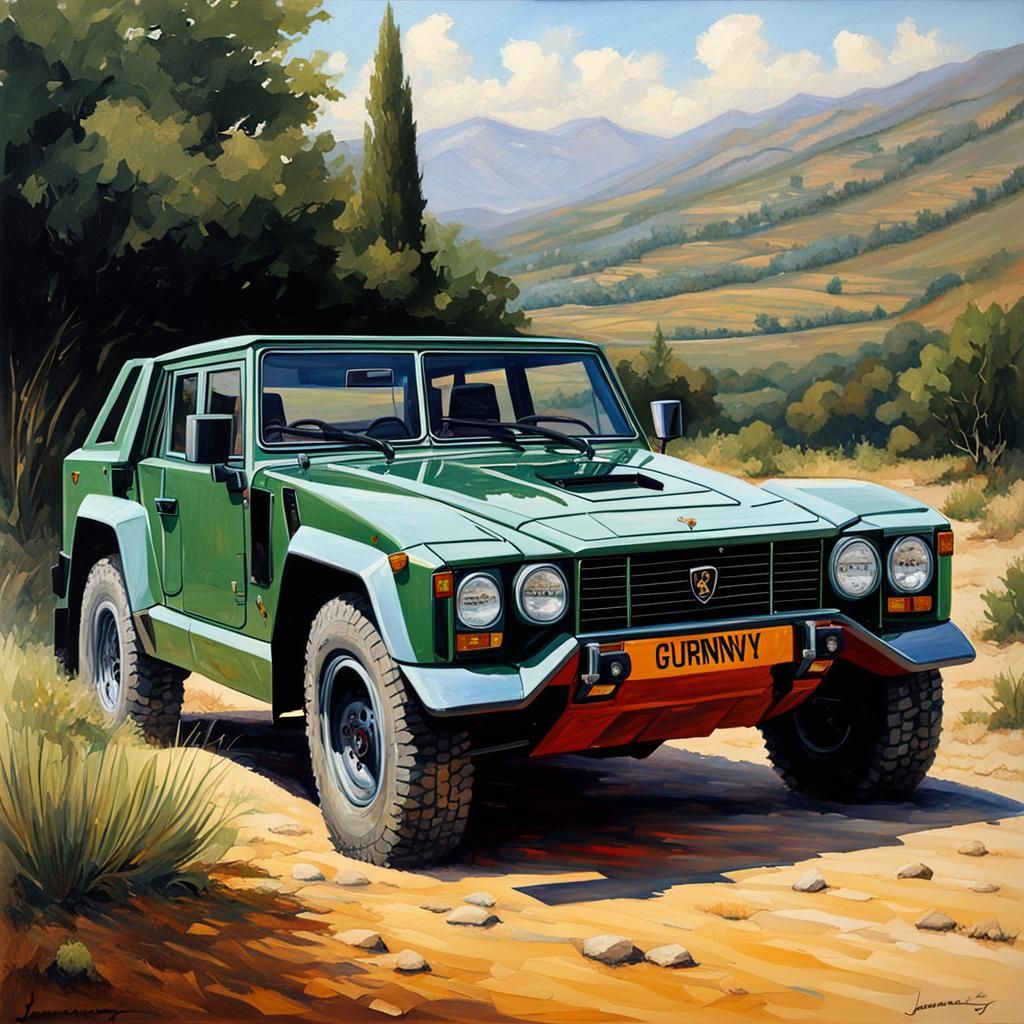 1991 Lamborghini LM002