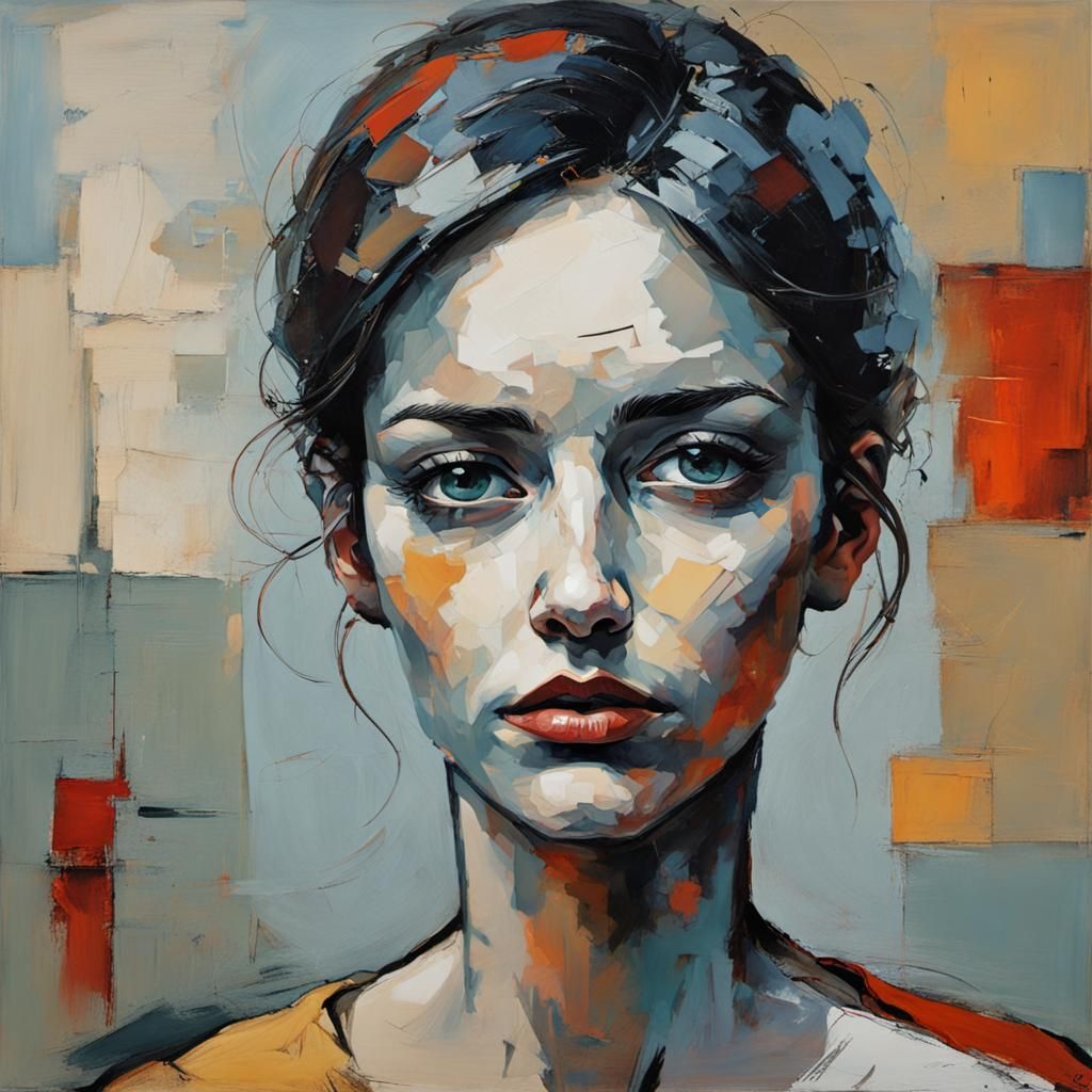 Expressive Digital Art Capturing Anticipation