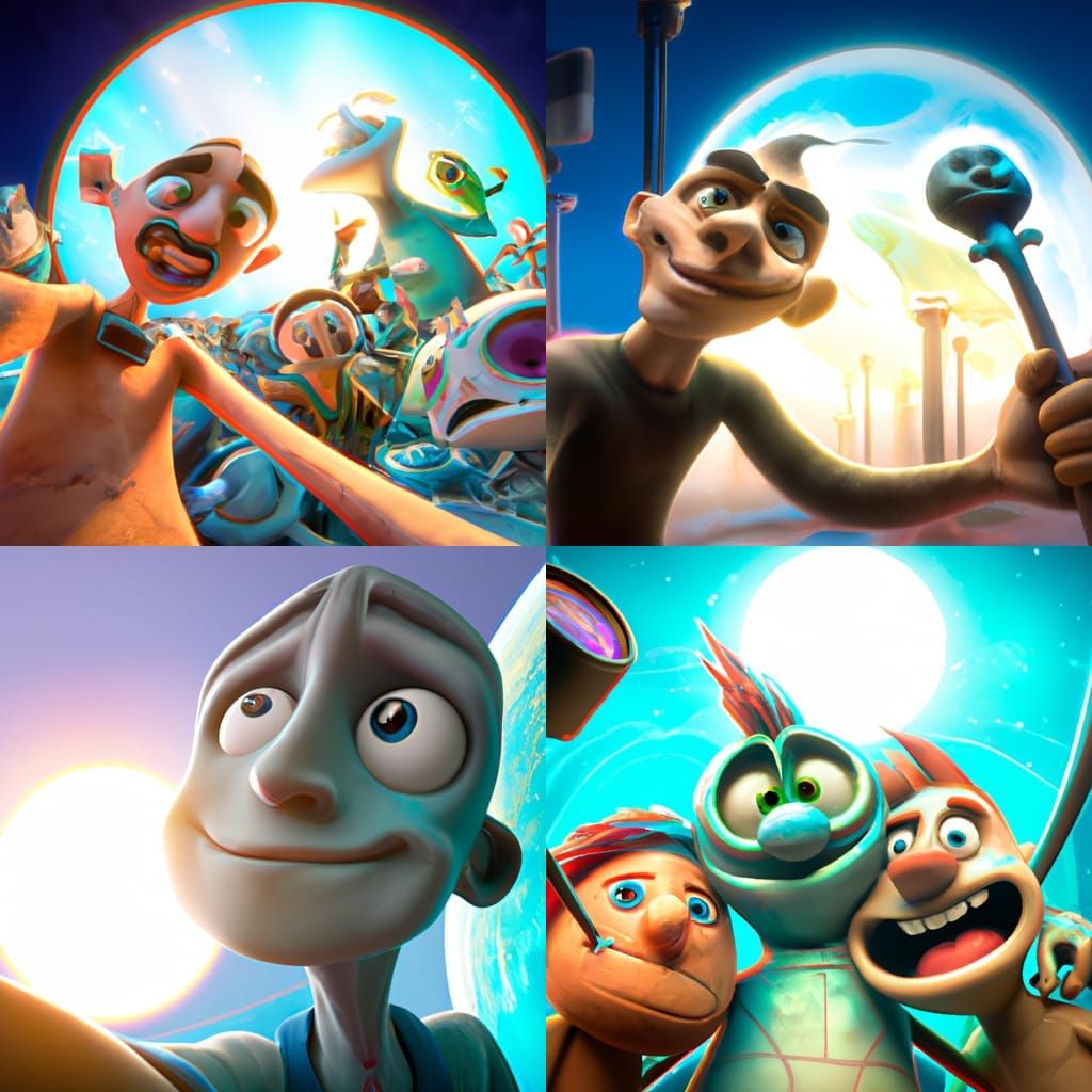 Last Day on Earth Selfie: Pixar-Style 3D Art