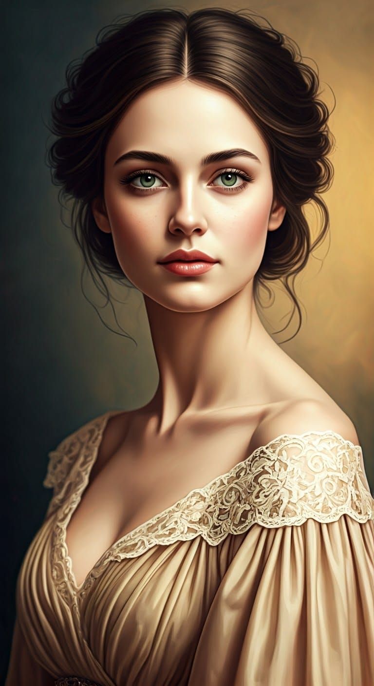 Ethereal Beauty in Golden Light