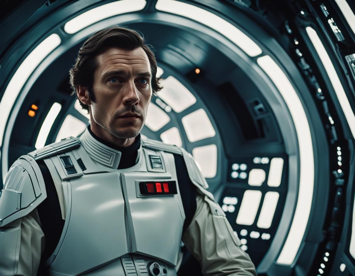 Star Wars Officer in Pastel Colors