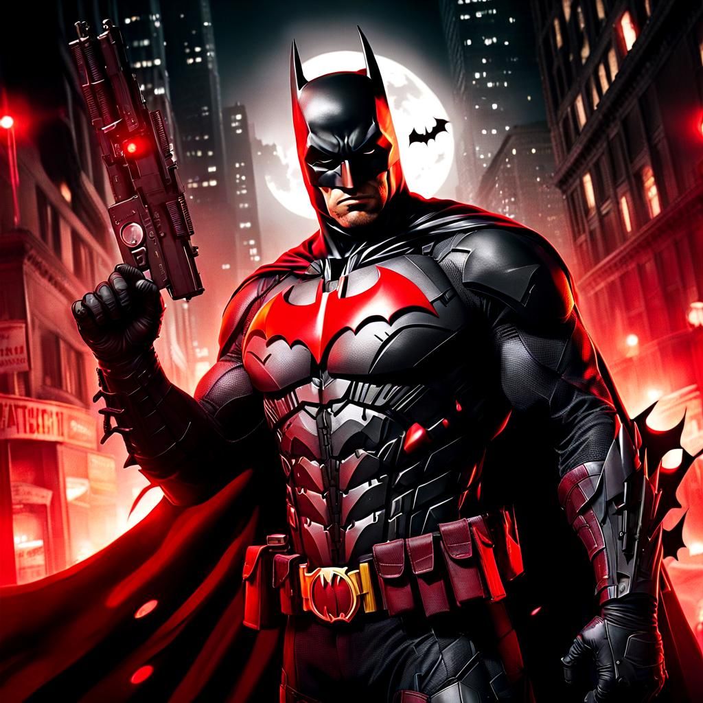 Thomas Wayne as Flashpoint Batman in Night Photography