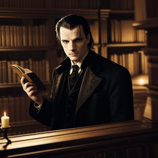 David S. Lee as Moriarty in the Librarians