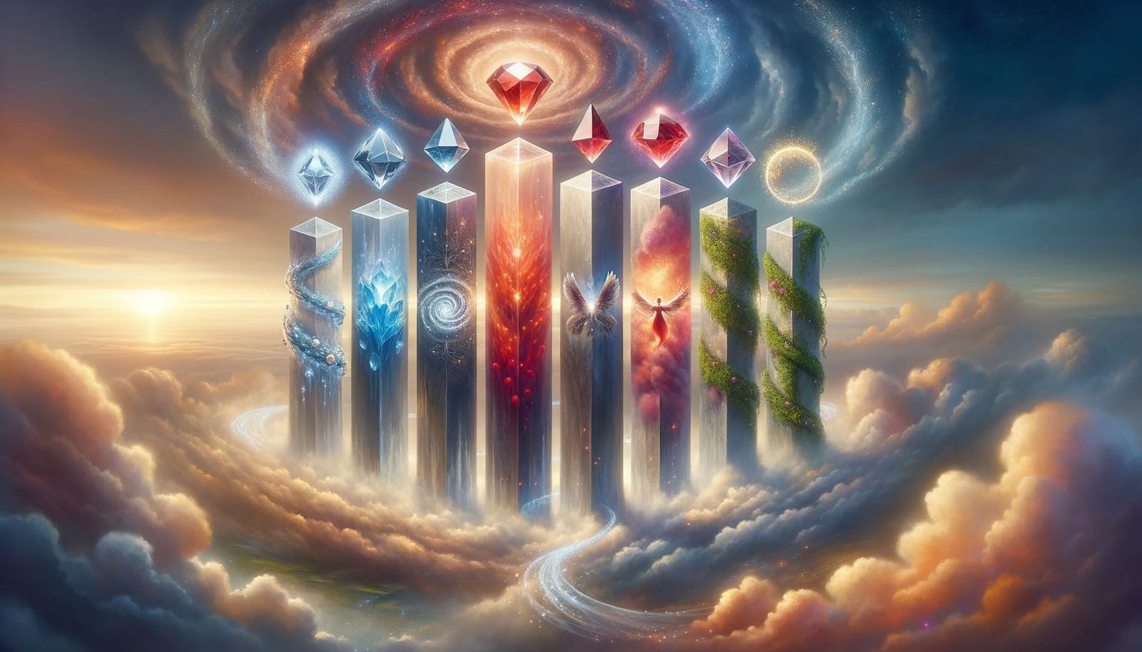 Seven Pillars of Creation: A Visual Spectacle