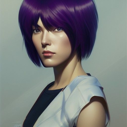 Detailed Portrait with Dynamic Lighting