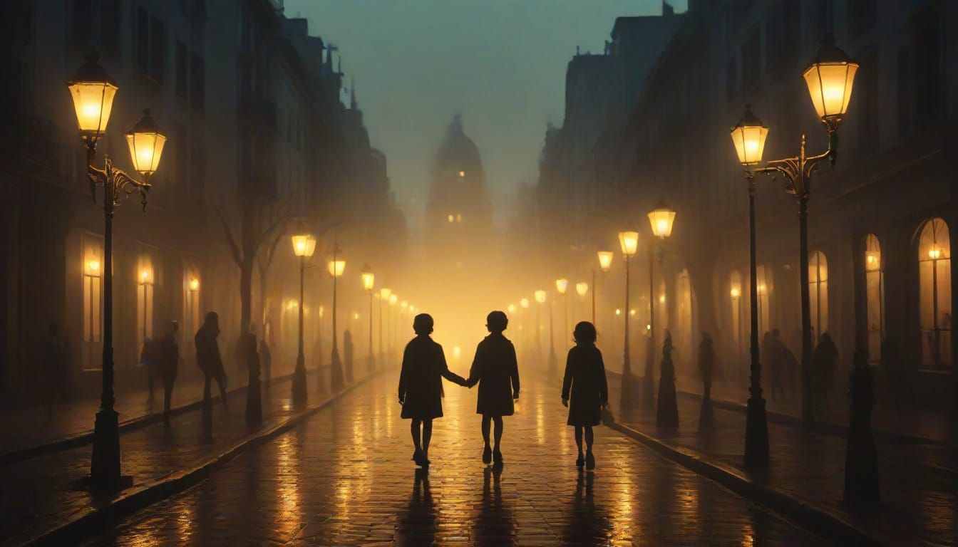 Enfant Terribles on a Surreal Boulevard as Dreamscape