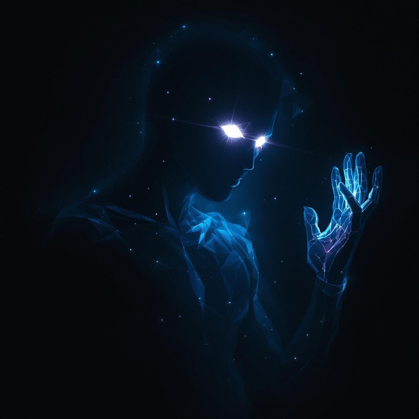 Ephemeral Prismatic Hologram in Dark Cosmic Space