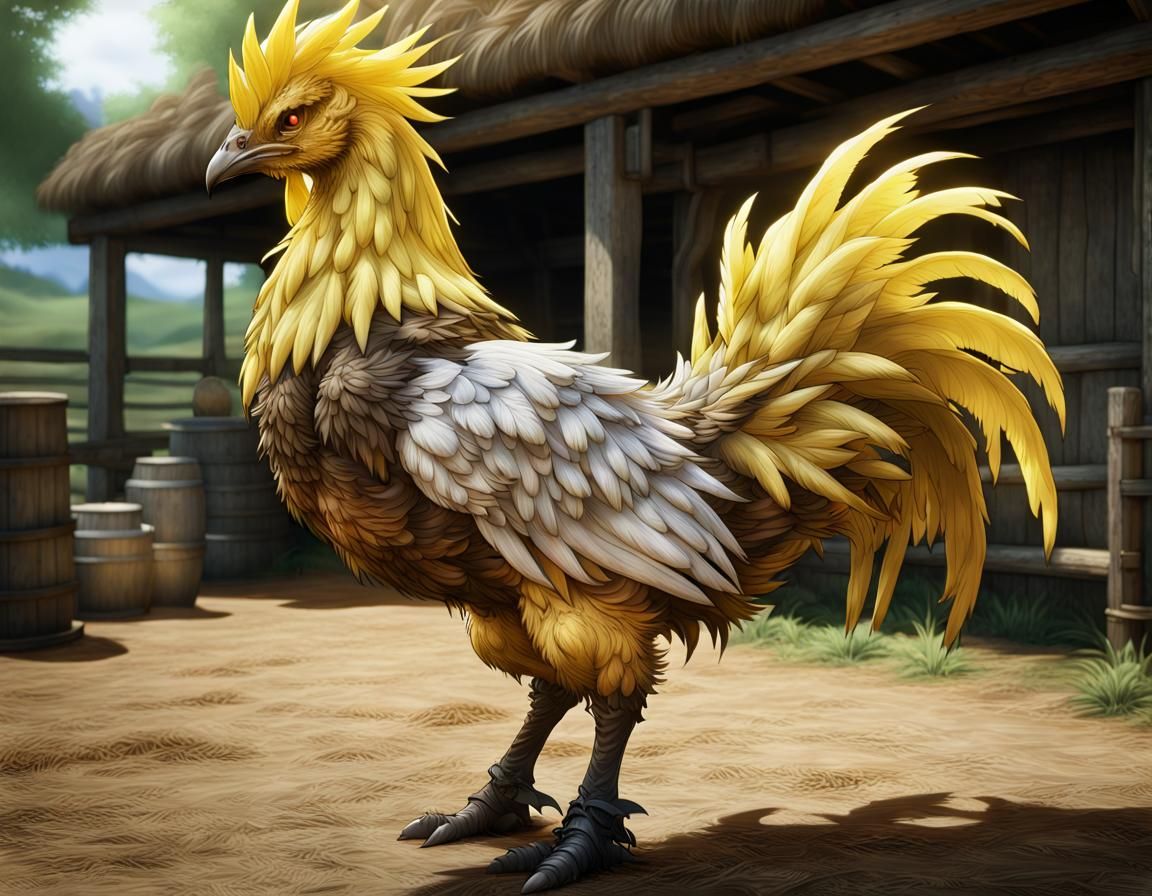 Chocobo at Chocobo farms
