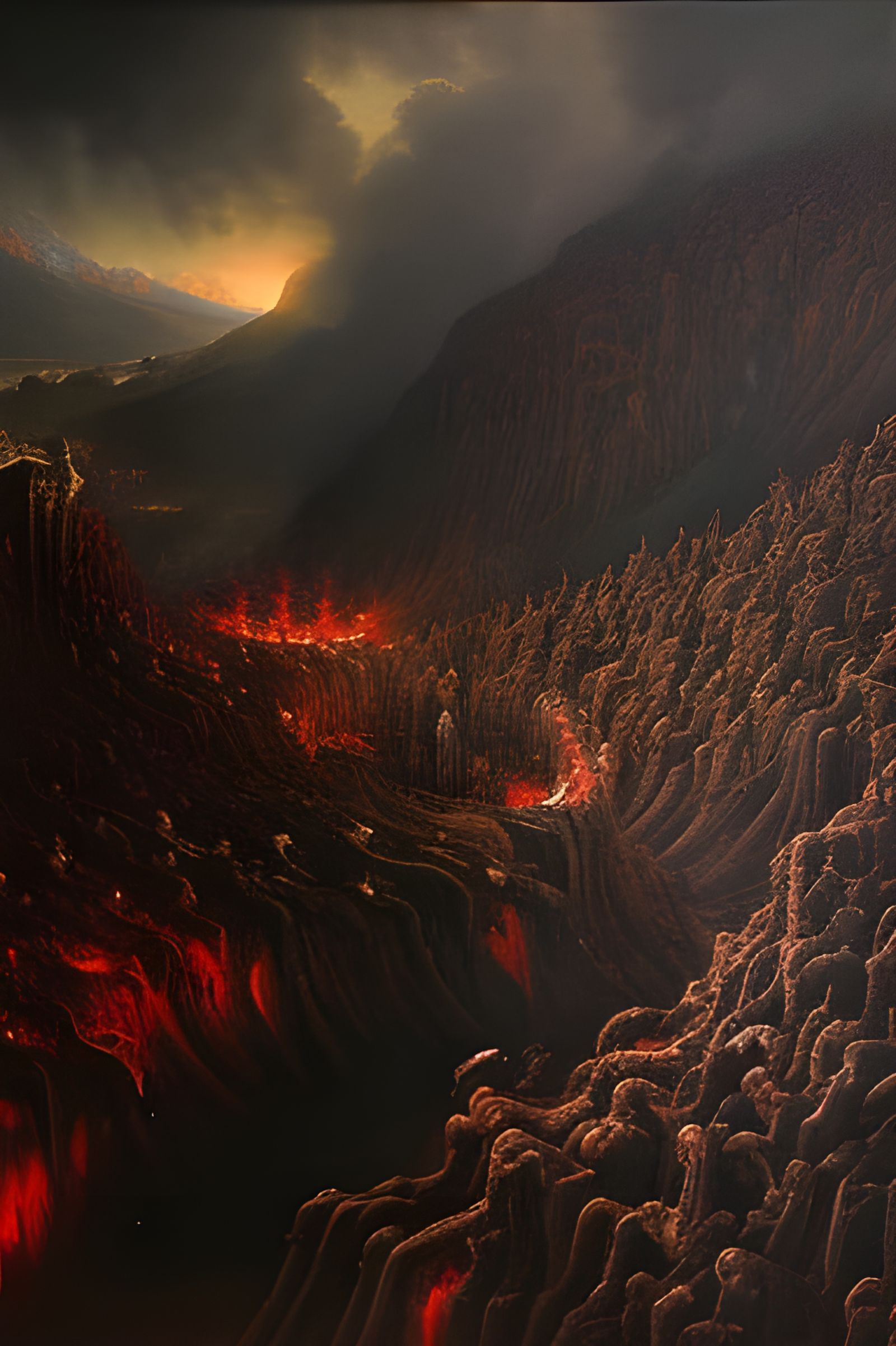 Death Ascendant: Epic Digital Matte Painting