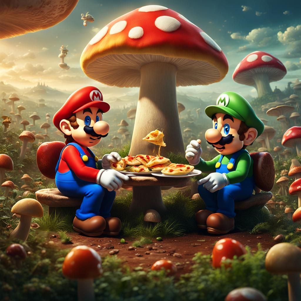 Mario and Luigi's Ravioli Feast