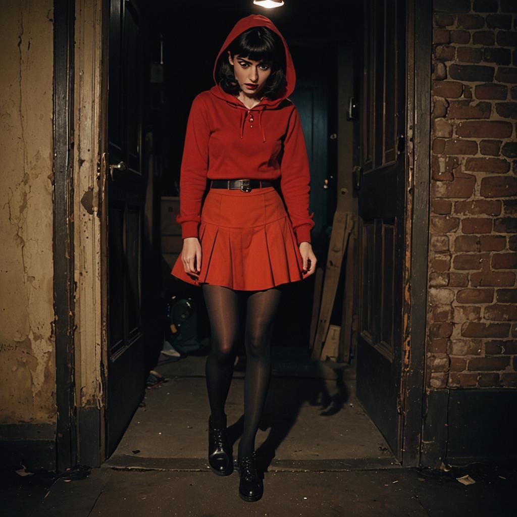 Cinematic Little Red Riding Hood Seeks Revenge