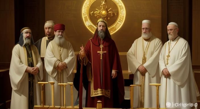 Orthodox Iconography in Sci-Fi Style