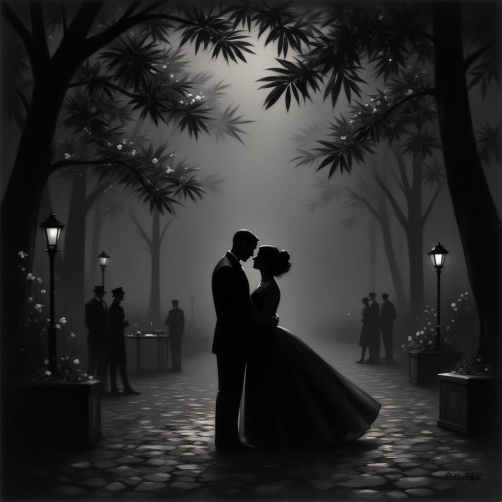 Parisian WWII Romance in Shadow and Light