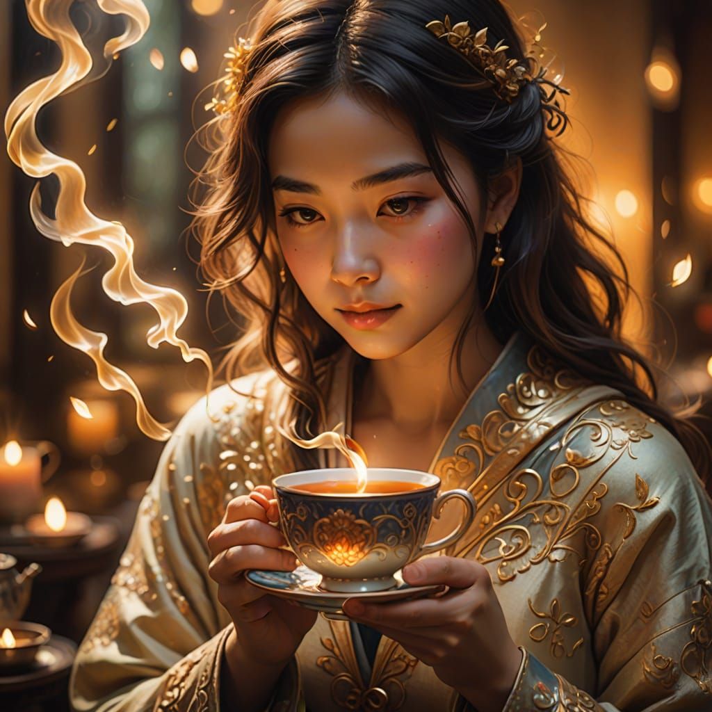 Whimsical Tea Cup Wonderland