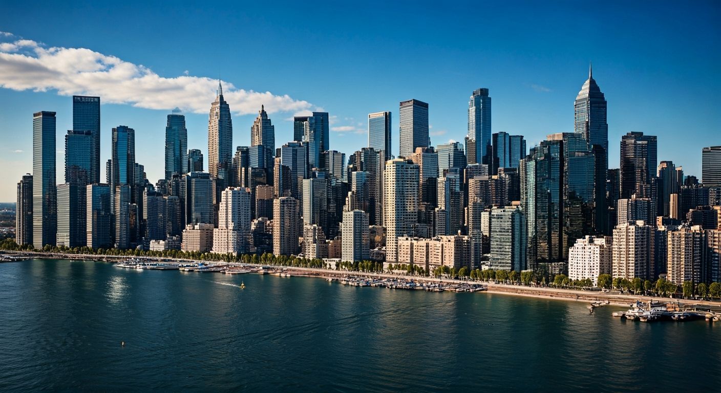 Dinosaur Diamond Skyline in Vaporwave Colors