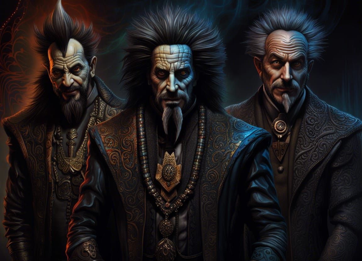 Three Men - SDXL 0.9. My favorite of them