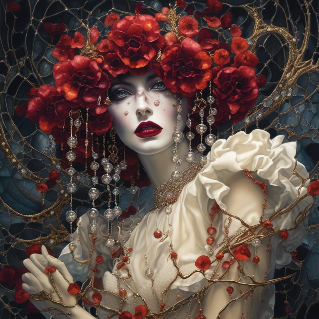 Zombie Flapper in Speakeasy: Dark Fantasy Art