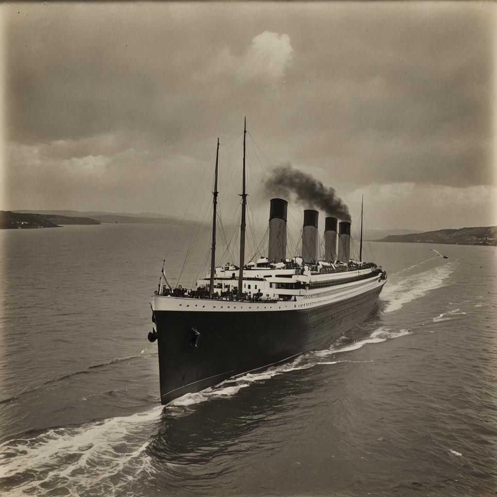 R.M.S. Titanic: Professional Photography of the Voyage