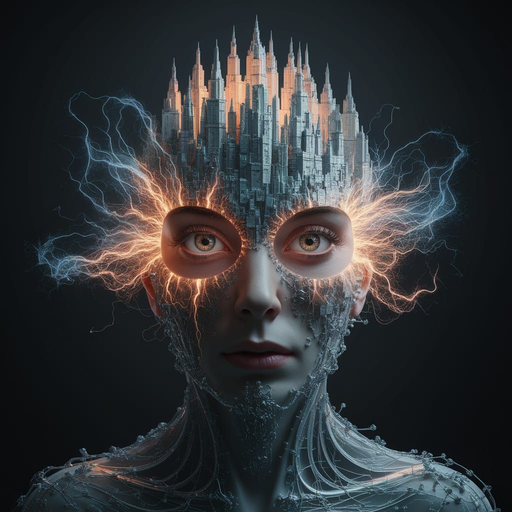 City of Light and Probability Ghosts Dancing