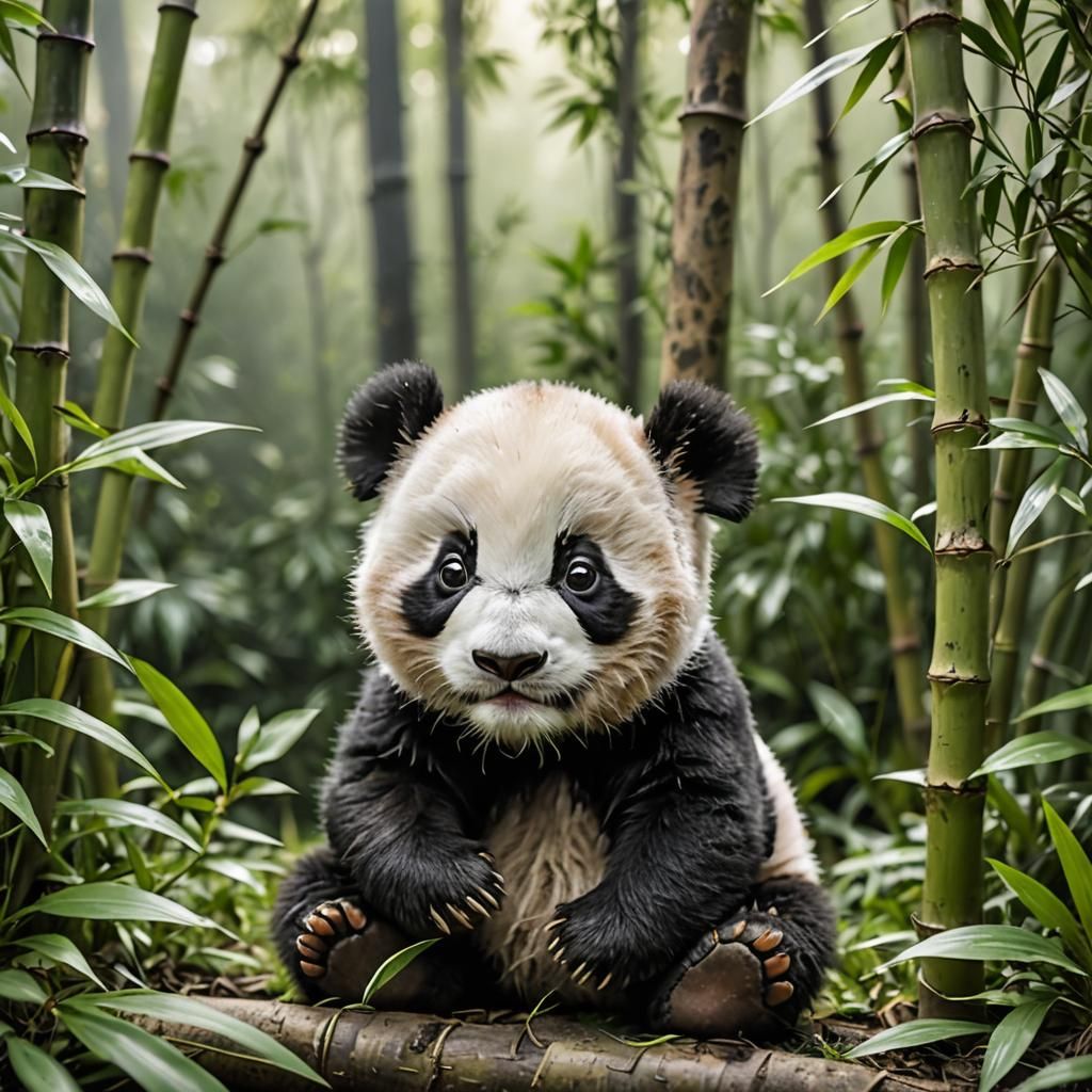 Baby panda