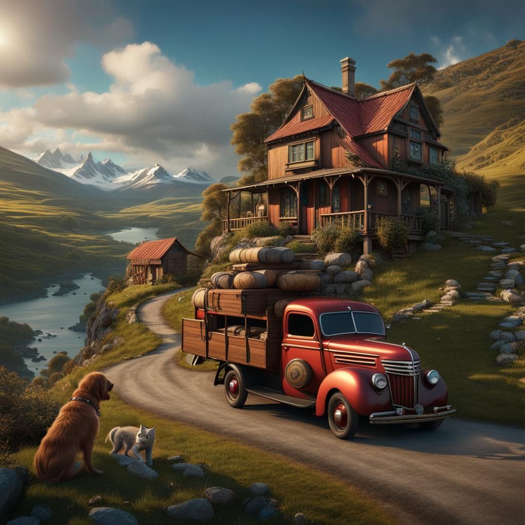 Gypsy House Ford Truck: New Zealand Adventure