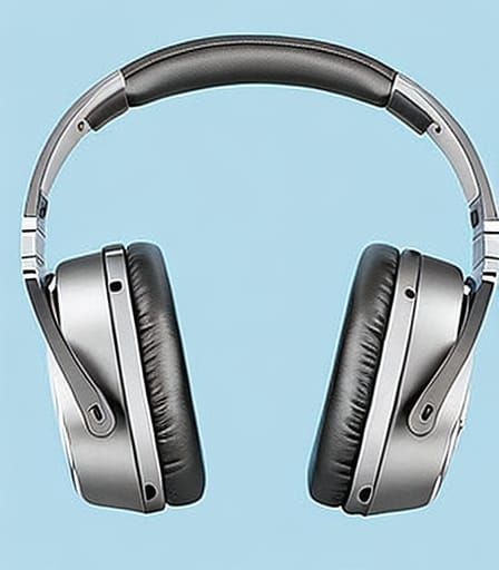 Wireless Headphones Generated by AI
