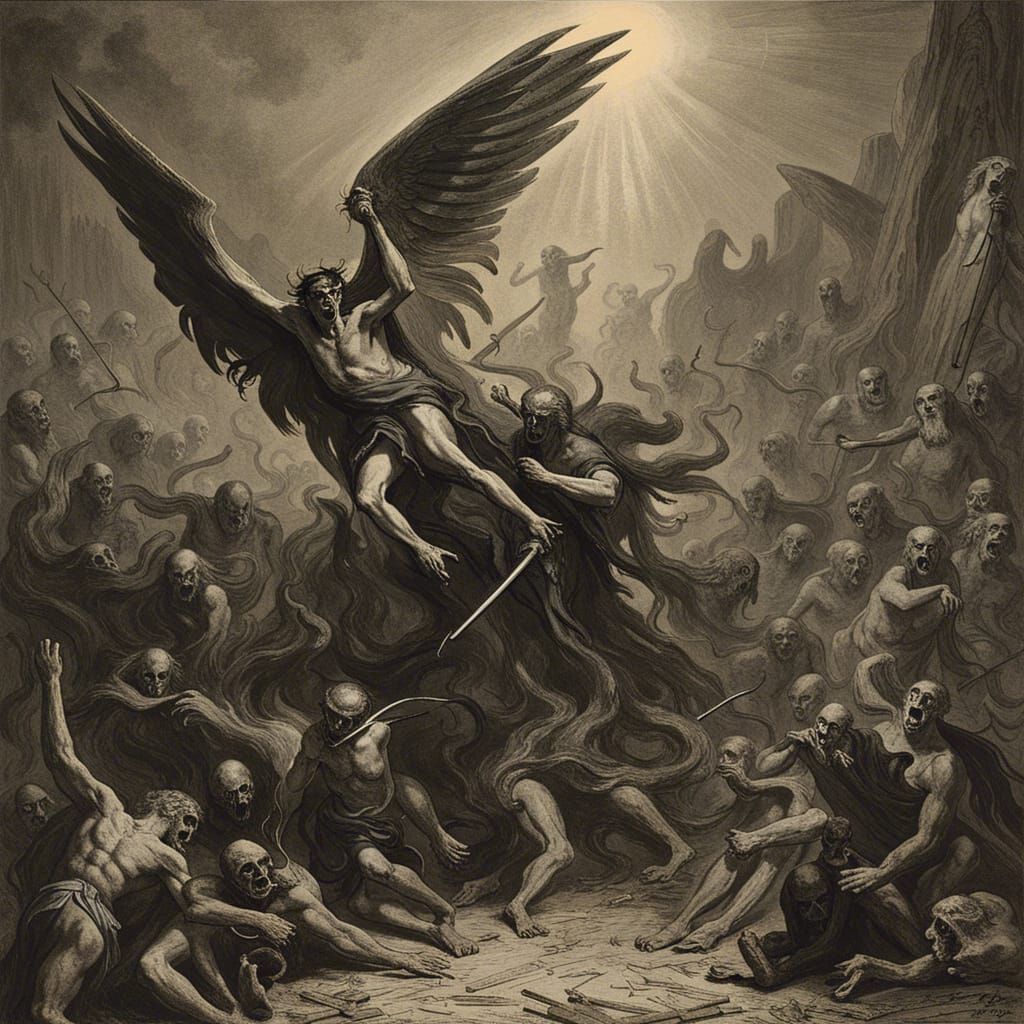 Angels and Demons Clash in Horrific Visions