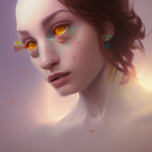 Egg-cellent Humanoid Portrait in Hyperdetailed Style