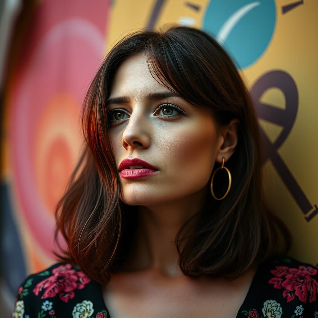 Hyperrealistic Photo of Catherine Ringer