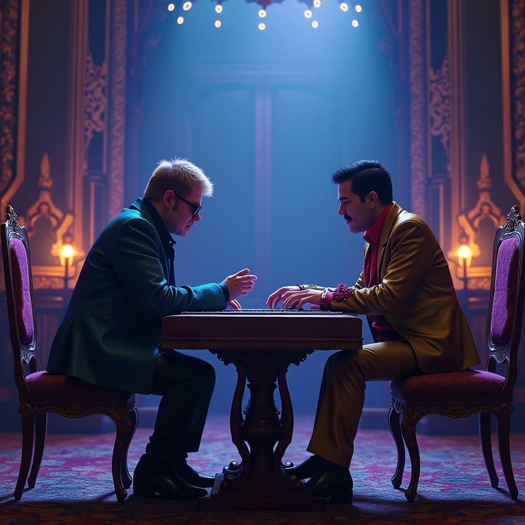 Baroque Piano Concerto of Elton John and Freddie Mercury