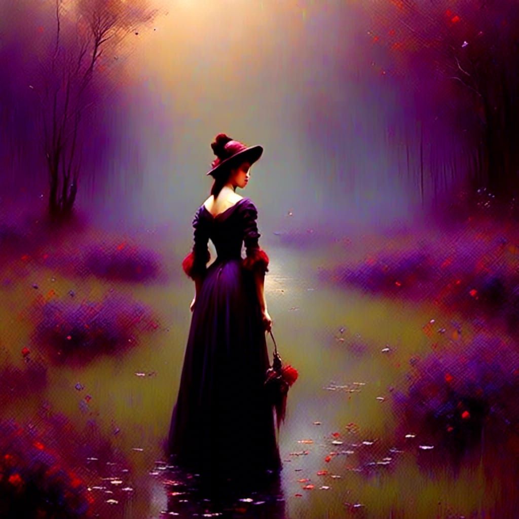 Eerie Forest Horror: A Suspenseful Masterpiece