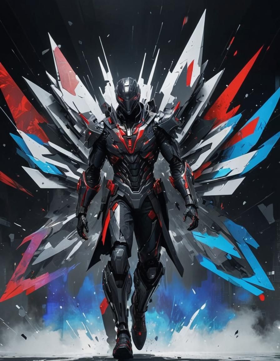 Ravishing Neofuturistic Male Fashion in 8K Resolution