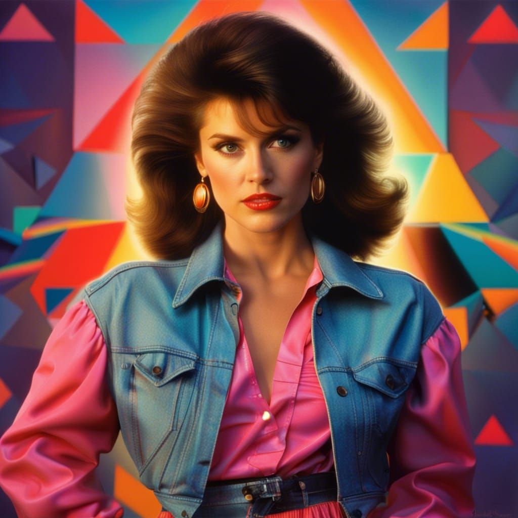80s glamor shot