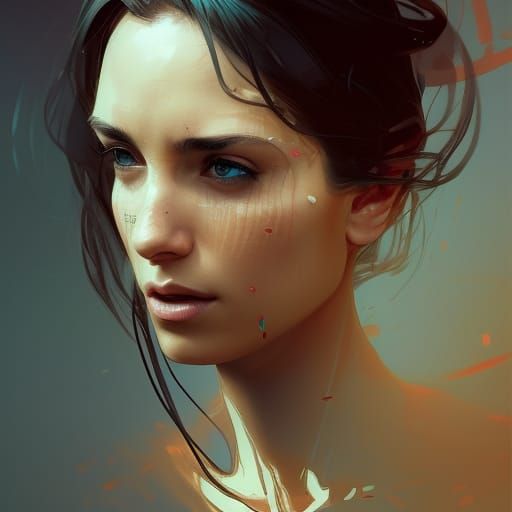 Hyperdetailed Portrait in Dynamic Lighting