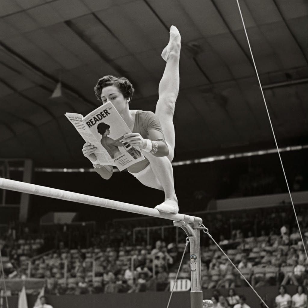 Joke: the first acrobat reader