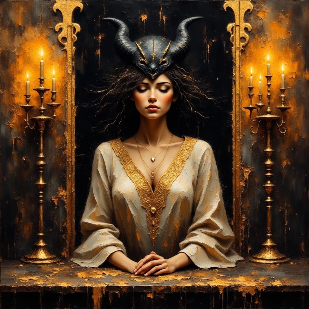 Mysterious Encounter in Dark, Mystic Realism