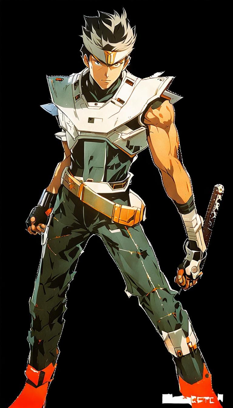 Shigeru Kanai as Hayato, Detailed Concept Art