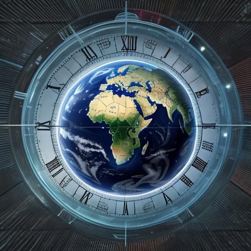 Minimalist 2024 Time Concept Art