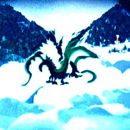 Dragon New Warm Mountain Fantasy Art