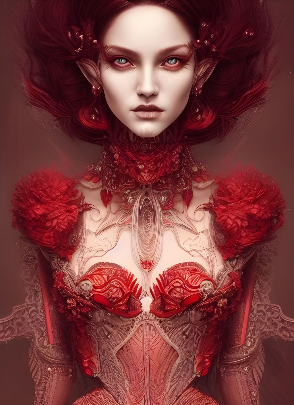 Lady of Red