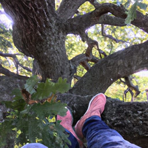 Inside an Oak Tree: A Canopy View