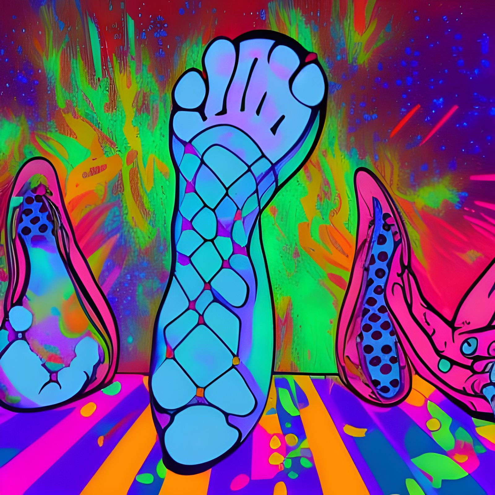 Foot Fetish Fiesta with Arthur Snodgrass and his Good Time Gassy Gals!