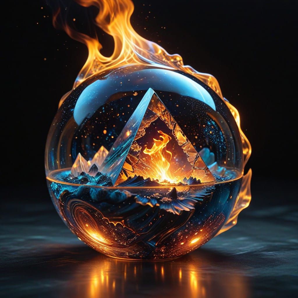 Ethereal Moonscapes of Elemental Wonder