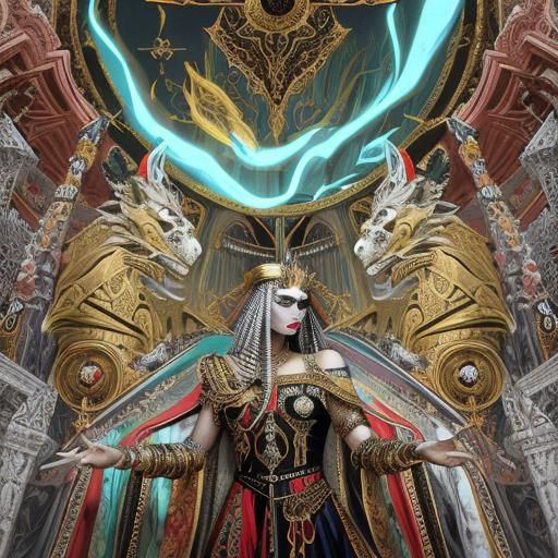 Antony and Cleopatra's Death: Surreal Expressionist Masterpi...