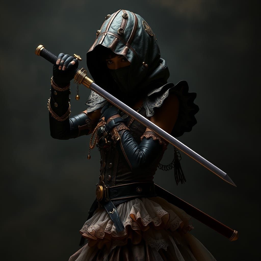 Steampunk Ninja warrior