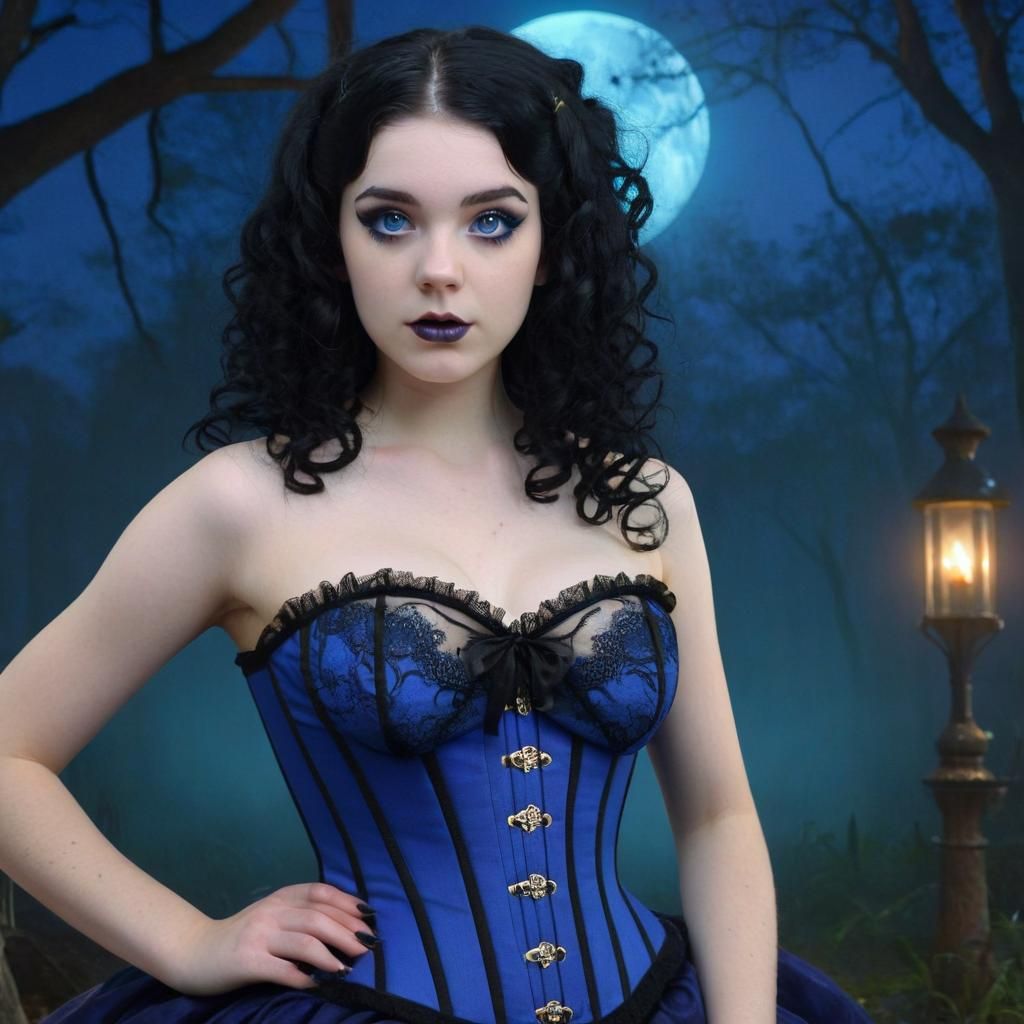 New Orleans Witch Casting Spells, Fantasy Concept Art