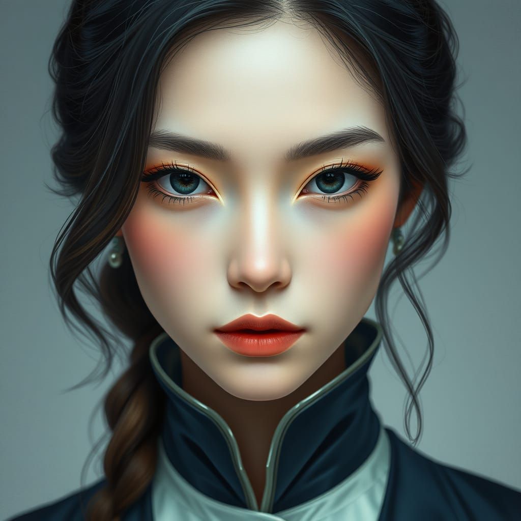 Ethereal Beauty in Close-Up