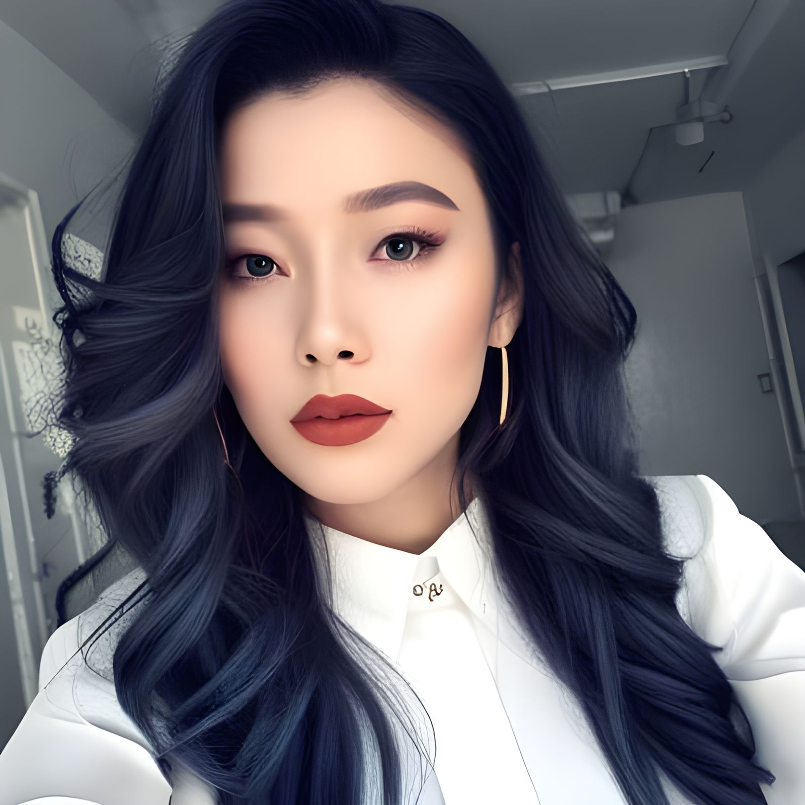 Three Smiling Face with Hearts Emojis