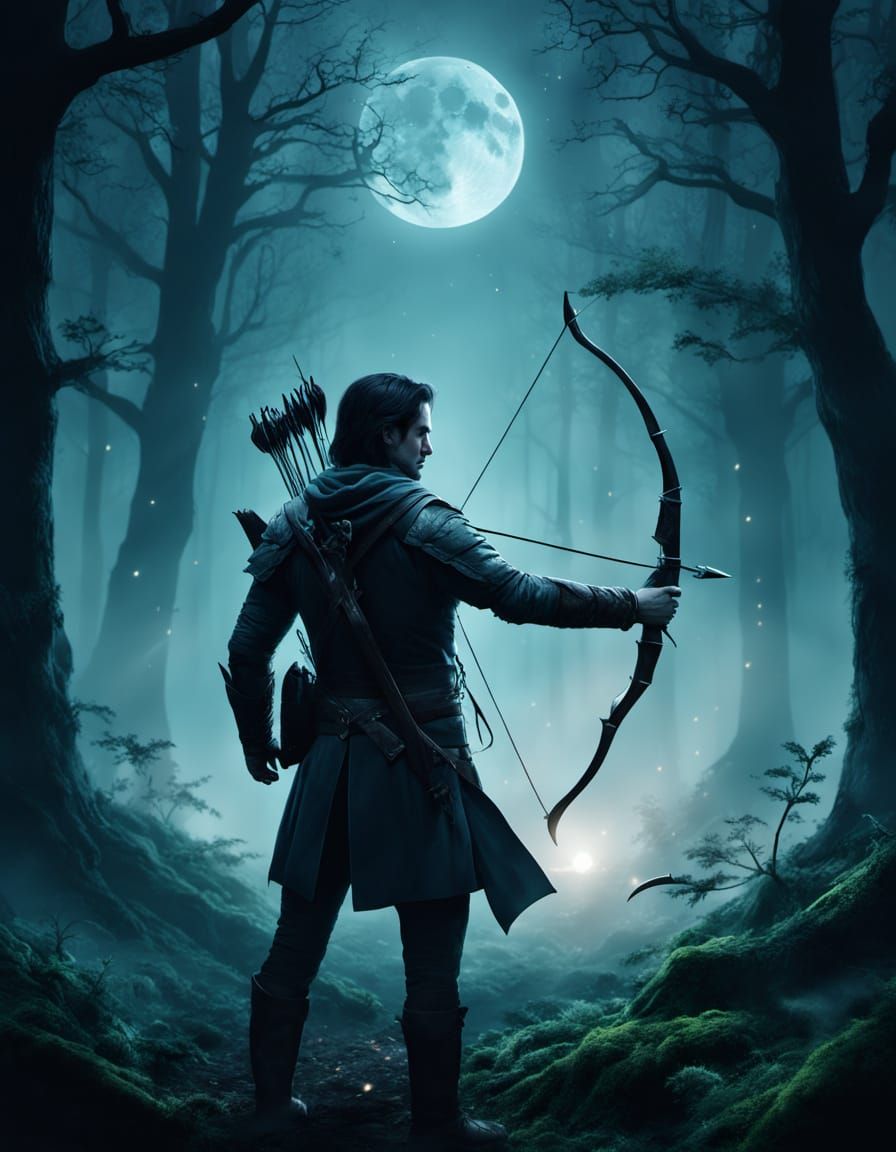 Ethereal Dark Fantasy Archer